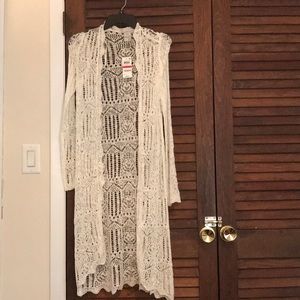 Long Sleeved Knee Length Sweater - NWT